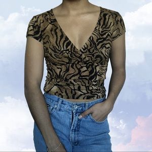 Vintage A. Byer Tiger Top